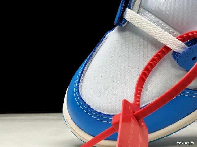 Jordan Off-White 1 Blue Powder AQ0818-148 Air UNC 1006